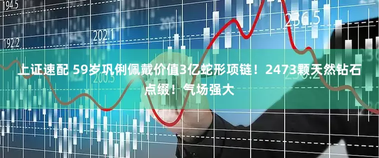 上证速配 59岁巩俐佩戴价值3亿蛇形项链！2473颗天然钻石点缀！气场强大